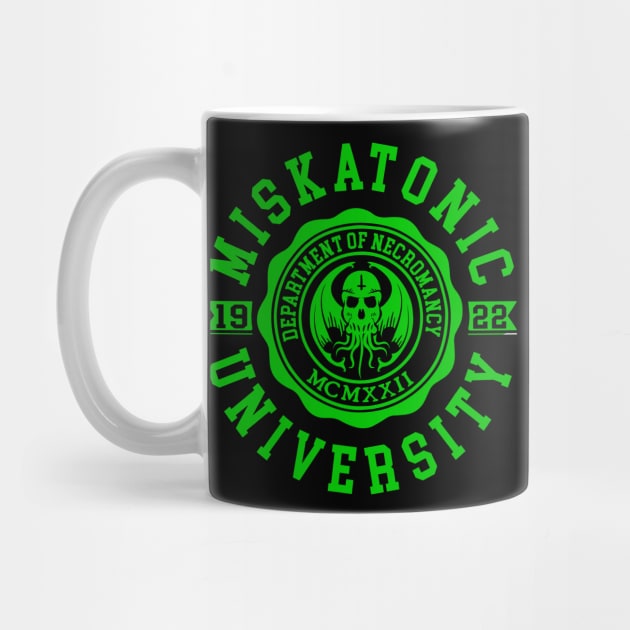 CTHULHU - MISKATONIC UNIVERSITY - LOVECRAFT by Tshirt Samurai